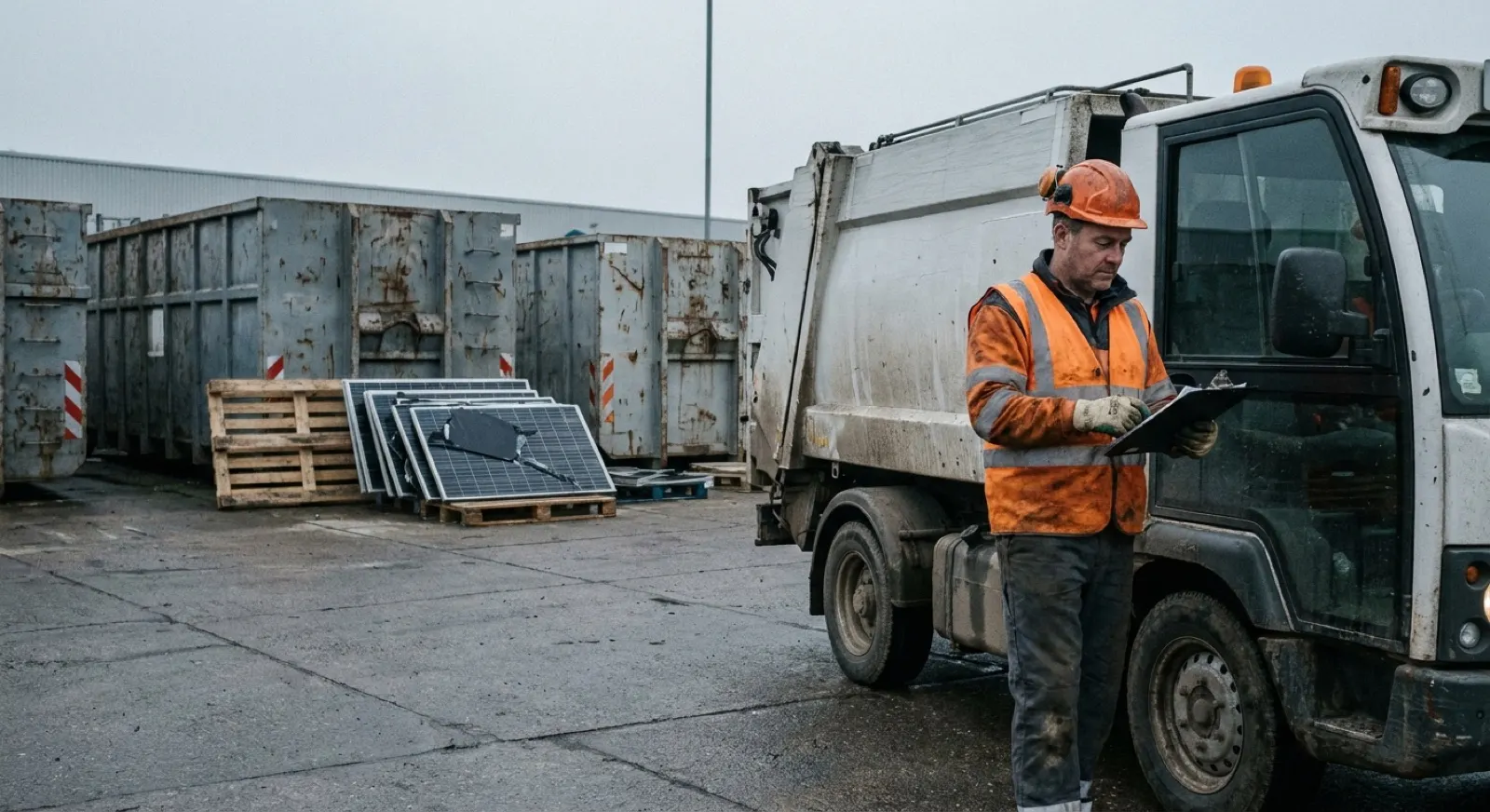 Ritiro rifiuti industriali con documentazione